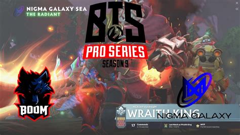 BOOM ESPORT VS NIGMA GALAXY SEA SHARE TO POINT BO2 BTS PRO SERIES