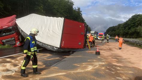 Limburg Riesen Stau Nach Lkw Unfall Auf A3 Sperrung Inzwischen