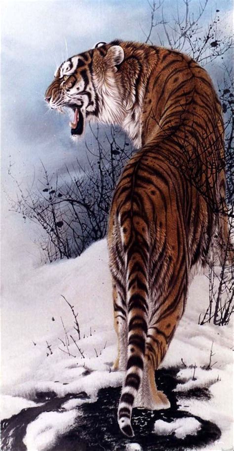 Tiger painting, Tiger art, Tiger artwork