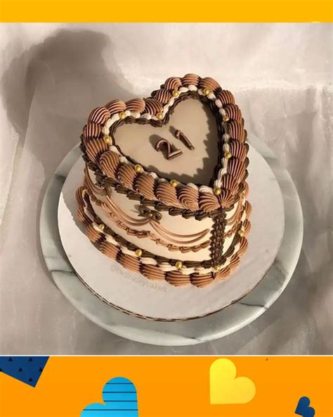 Heart Shaped Chocolate Cake - NaBakery