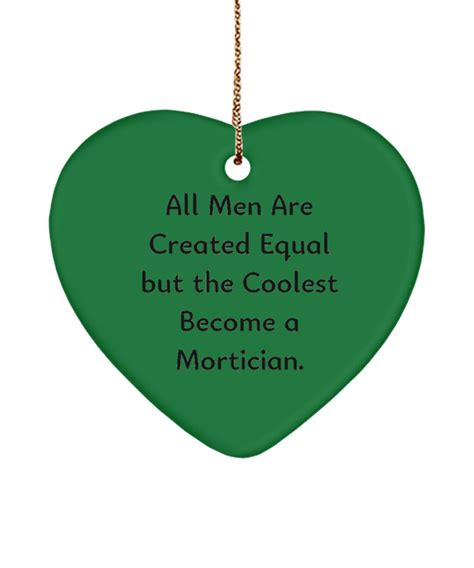 Unique Idea Mortician Ts All Men Are Cute Birthday Heart Etsy