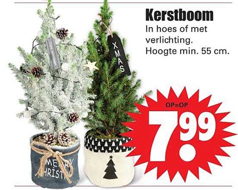 Kerstboom Aanbieding Bij Dirk 1Folders Nl