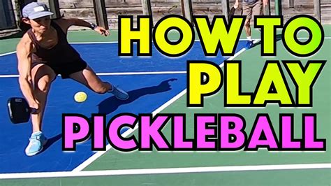 Pickleball Basics The Ultimate Beginners Guide To Pickleball Rules