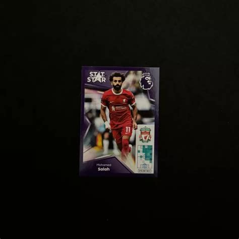 MOHAMED SALAH LIVERPOOL STICKER PANINI PREMIER LEAGUE 2023 2024 N 375