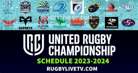 United Rugby Championship Urc Fixtures Live Stre