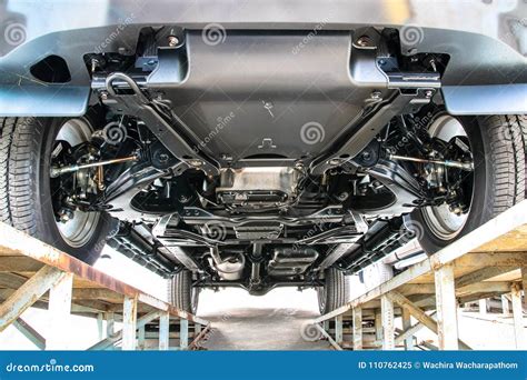car chassis bottom view stock image image  repair