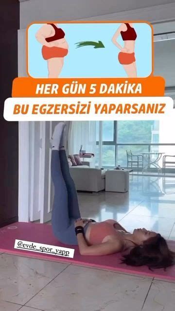 EVDE SPOR YAP on Instagram Harika bir başlangıç yapmak göbeğinizden