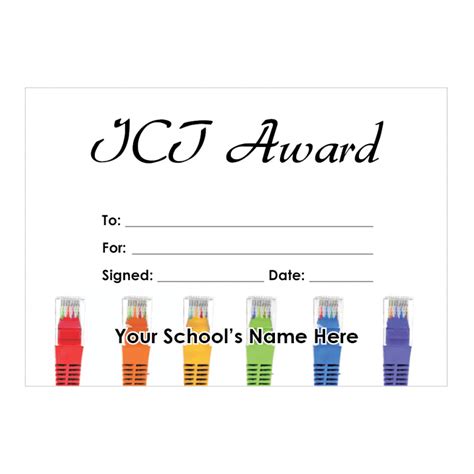 ICT Certificate Set 2 |School Stickers for Teachers