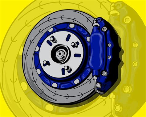 Premium Vector Car Parts Brake Vector Illustration Illustration