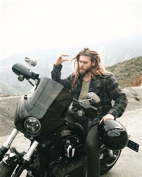 Long Hair Styles Men Hair And Beard Styles Brock Ohurn Biker Photoshoot Men S Long