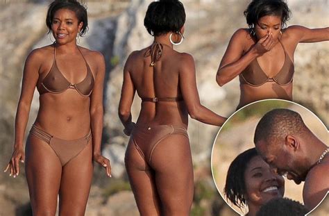 Gabrielle Union Flaunts Bikini Body On Holiday With Dwayne Wade