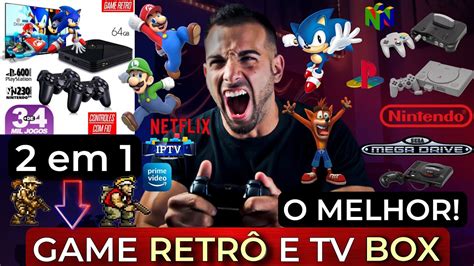 O Melhor E Mais Completo Game Retro Tv Box S O Mais De Mil Jogos