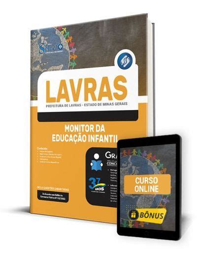 Apostila Concurso Prefeitura de Lavras MG 2022 Monitor de Educação