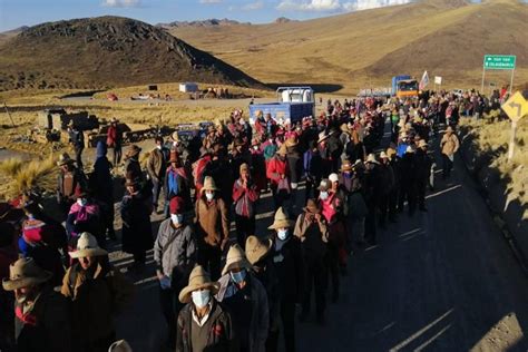 Vuelve La Tregua Chumbivilcas Deja De Protestar Contra De Las Bambas