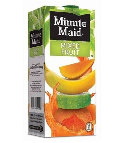 Minute Maid Mix Fruit Soft Drink 1 Lt Buy Minute Maid Mix Fruit Soft Drink 1 Lt At Best