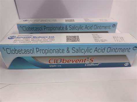 Clobevent S Cream Clobetasol Propionate Salicylic Acid Ointment Cream