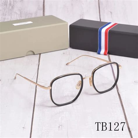 Thom Marka Vintage Optik G Zl K Erkekler Kad Nlar Squre G Zl K Er Eve