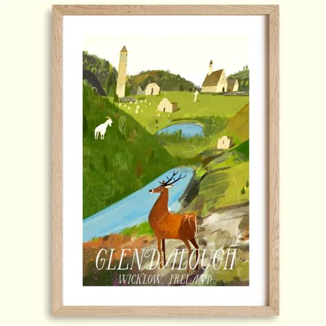 Art Print Of Glendalough Wicklow Ireland By Conor Langton
