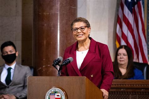 Mayor Karen Bass Gives First State Of The City Address — The Corsair