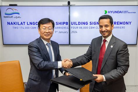 Nakilat Books Lng And Lpg Carriers At Hyundai Samho In Fleet Expansion