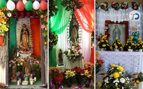 Decoracion Para La Virgen De Guadalupe Altar Para La Virgen De Guadalupe Nbkomputer