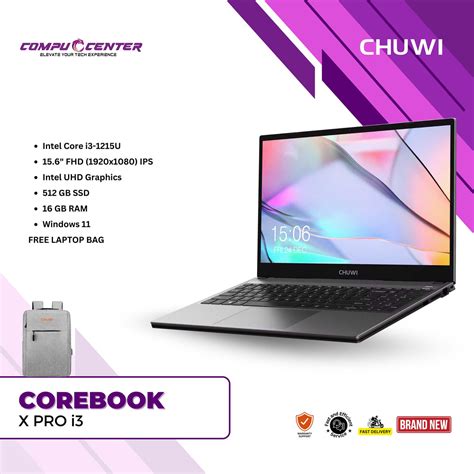 Chuwi CoreBook XPro Intel Core i3 – CompuCenter