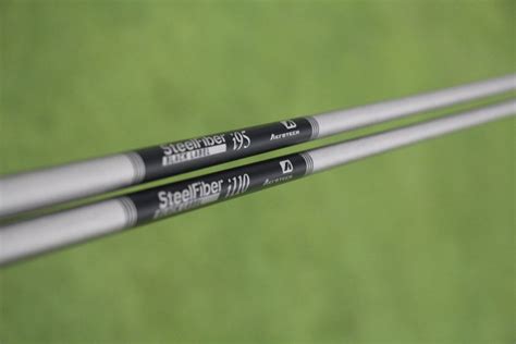 New Steelfiber Black Label Shafts Shot Pga Championship