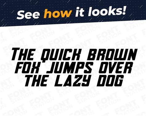 Avengers Font Superhero Font Instant Download Superhero Font