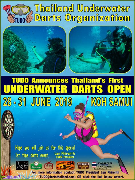 Thai Underwater Darts Open By Leo Phirenth Dartsthailand