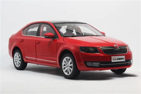 Buy 118 Diecast Model For Skoda Octavia 2014 Red