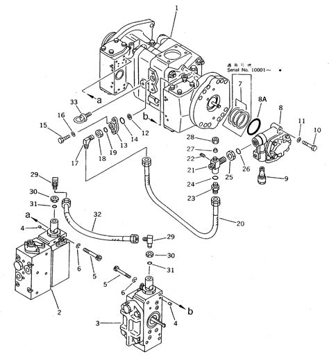 708 25 02044 Komatsu PUMP ASS Y