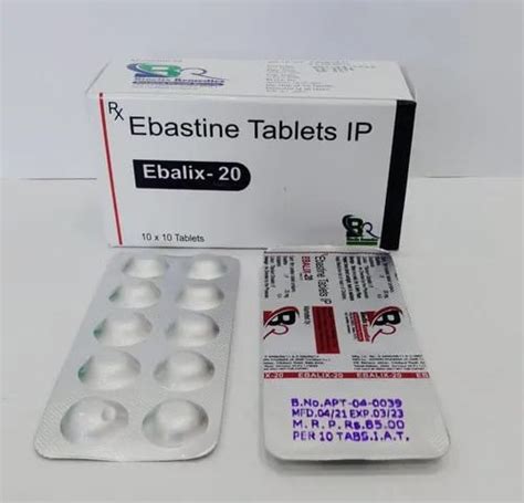 Ebastine Tablets Ip Mg