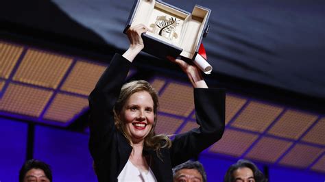 Cannes Film Festival Frenchwoman Justine Triet Wins The Palme D