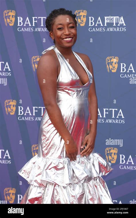 Sophie Duker arriving for the BAFTA Games Awards at the Queen Elizabeth
