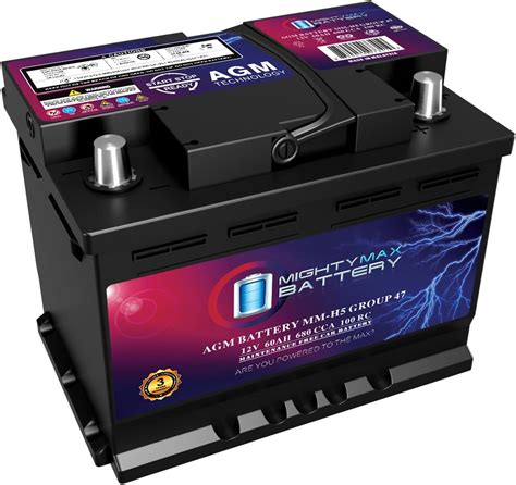 Interstate Batteries Mega Tron® Automotive Battery 12v 60ah