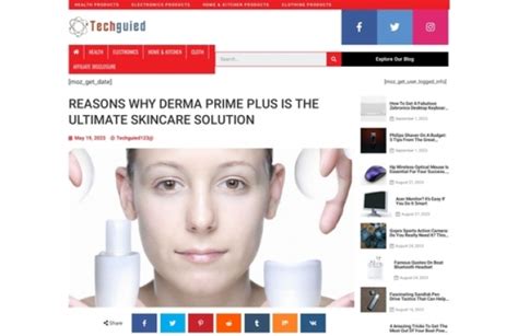 Reasons Why Derma Prime Plus Is The Ultimate Skincare Solution