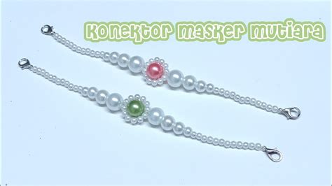 Konektor Masker Mutiara Simple Dan Elegan Ear Saver For Mask Diy Face