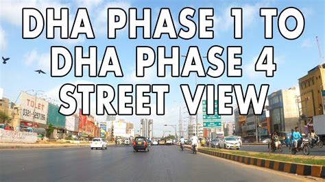 Dha Phase 1 To Dha Phase 4 Drive Karachi 2020 Karachi City Street