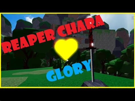 Glory Vs Reaper Chara Glitchtale Battle Of Souls Roblox YouTube