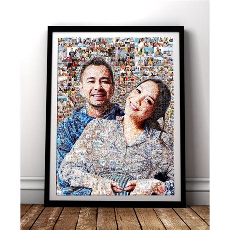 Jual Foto Mozaik Termasuk Cetak Dan Bingkai X Cm Shopee Indonesia