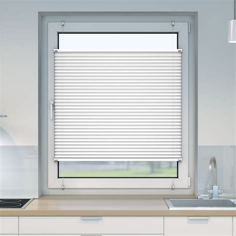 Klemmfix Pleated Folding Blind without drilling window door Pleated ...