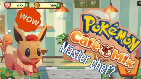 Pokemon Cafe Mix Gameplay Los Primeros Clientes Y Un Charizard Dopado