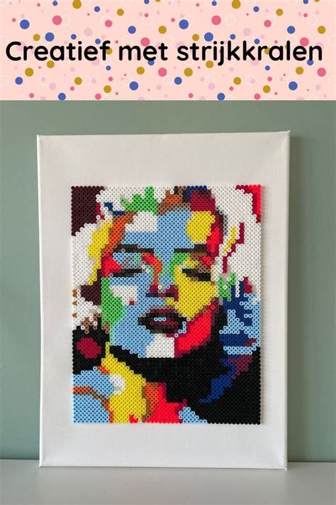 Marilyn Monroe Pattern Perler Bead Pattern Pdf Pattern Hama Bead