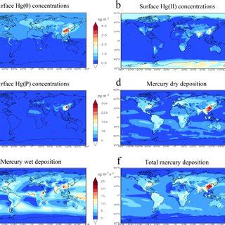 Global Spatial Distributions Of Annual Average Smc And Mercury