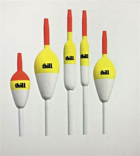 Fishing Bobbers Thill Premium Slip Floats Balsa Wood Assortment