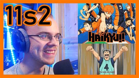 Haikyuu 2nd Season Episode 11 Reaction ハイキュー セカンドシーズン Youtube