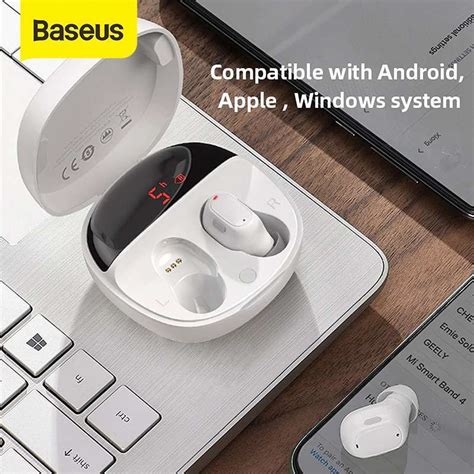 Jual Headset Bluetooth Baseus Encok Wm Plus True Wireless Earphone