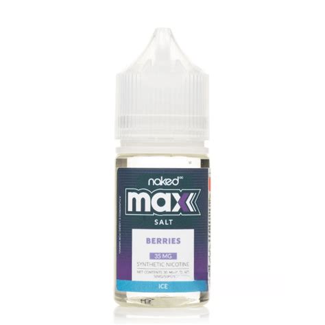 Ice Berries Naked Max Salt Ml