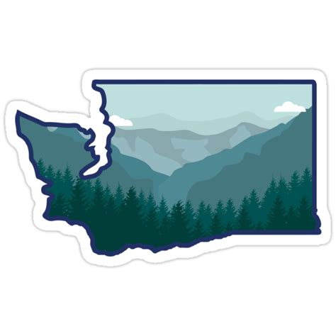 "Washington" Stickers by Ingrambeck | Redbubble