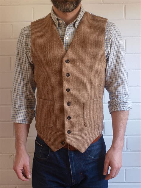 Sewing Pattern Pdf Men S Waistcoat Etsy